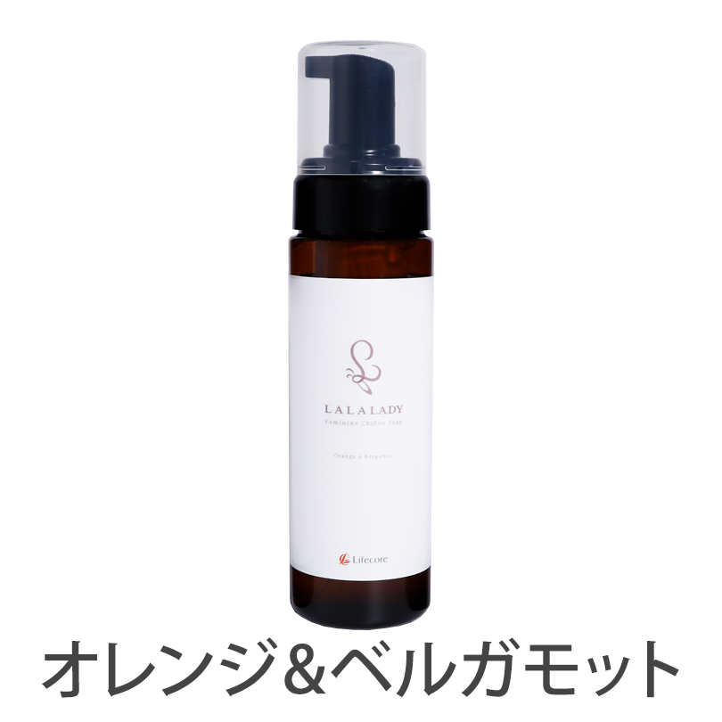 デリケートゾーン ソープ 石鹸 LALALADY フェミニンシフォンソープ