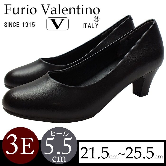 Furio Valentino[フリオヴァレンチノ] 3E フォーマルパンプス ヒール