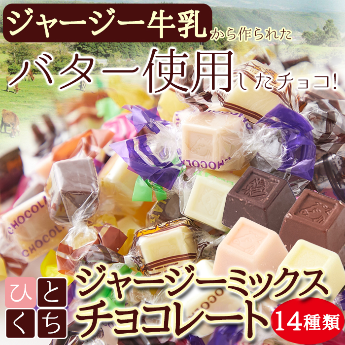 ジャージーミックスひとくちチョコレート300g お徳用 蒜山高原