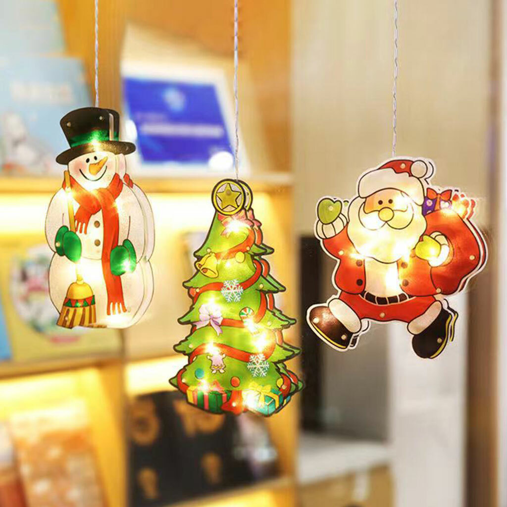 クリスマス 飾り 8種類 LED ツララ イルミネーション つららライト 電池式 吸盤式 サンタクロース 雪だるま クリスマスツリー トナカイ 鹿  :mg-k1036:KARAFURA 通販 