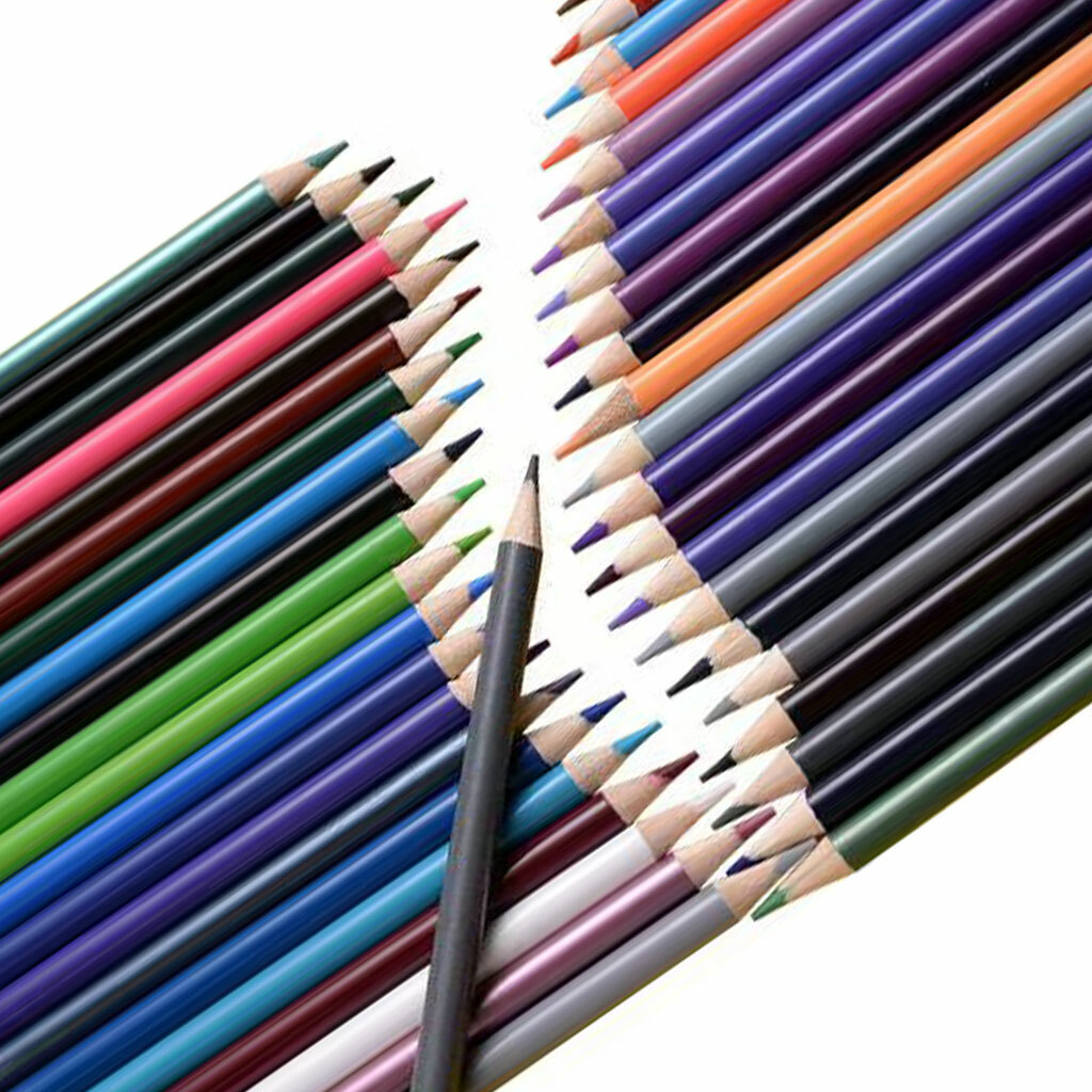 年間定番 色鉛筆 48色 油性 色えんぴつ ぬりえ ぬり絵 画材 イラスト