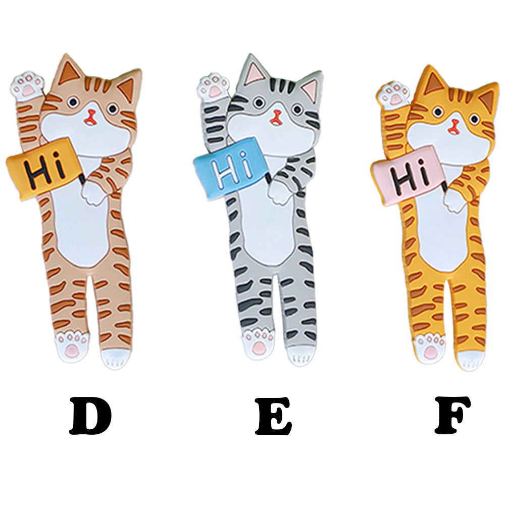 フック マグネット ネコ 6種 あし 猫 cat ねこ キャット 3D