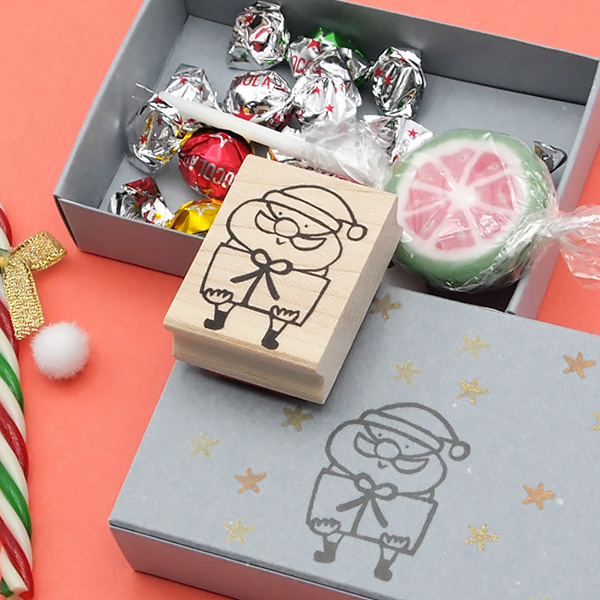 消しゴムはんこ ラバースタンプ 消しゴムスタンプ tugumi モミの木と