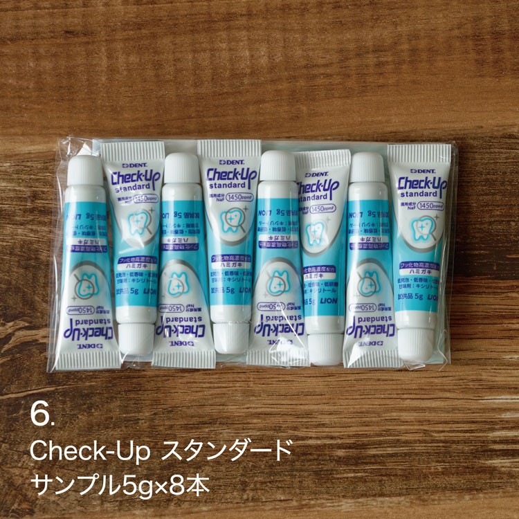 チェックアップ お試し フッ素 歯磨き粉 ライオン デント サンプル 