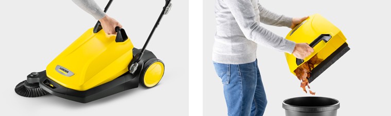 ケルヒャー（KARCHER） 手押し式スイーパー S 4 : ケルヒャー公式