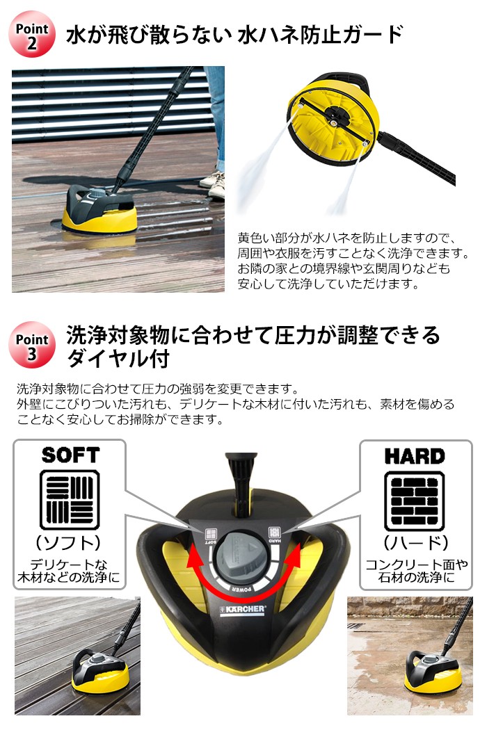 などの ケルヒャーKARCHER高圧洗浄機用アクセサリー テラスクリーナーT 350 ケルヒャー公式 PayPayモール店 - 通販 -  PayPayモール ンアクセサ - shineray.com.br