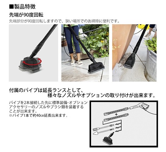 ケルヒャー KARCHER 高圧洗浄機用 アクセサリー デッキクリーナー PS