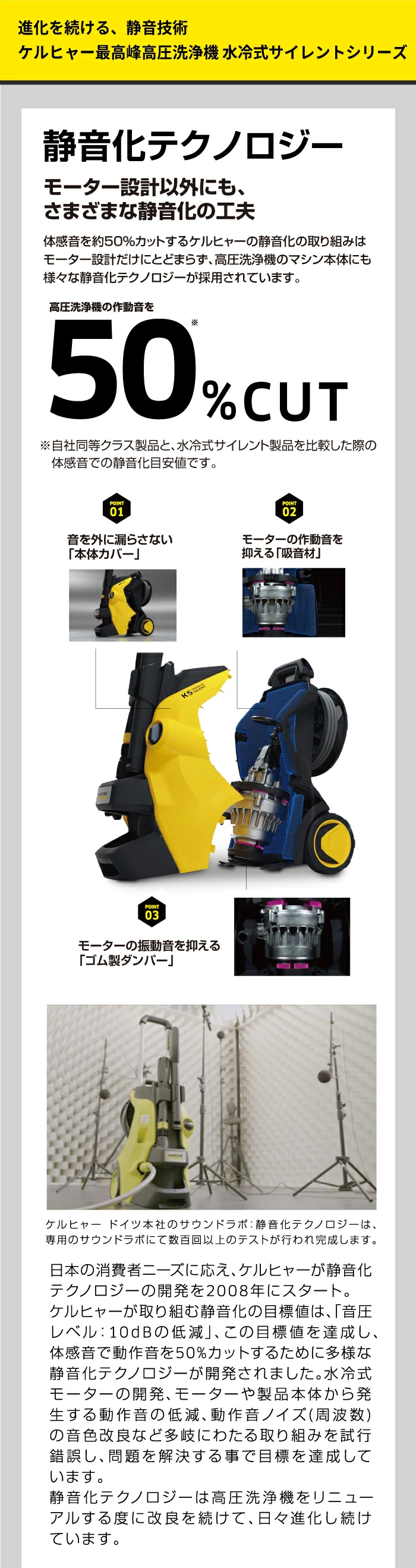 受注生産品 KARCHER ケルヒャー 高圧洗浄機 サイレント 50Hz東日本地区