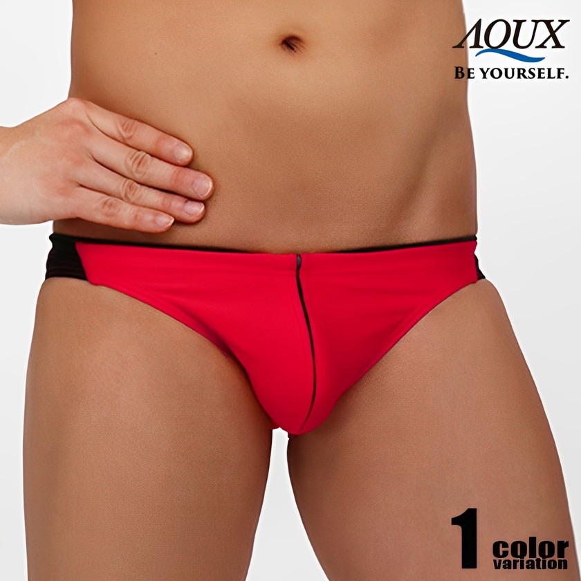 AQUX 光沢ビキニタイプ下着 ブラック　ポロパン AQUX/アックス New Water Polo 