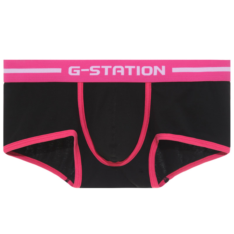 G-Station/ジーステーション　POPカラー ストレッチコットン ボクサーパンツ メンズ 立体...