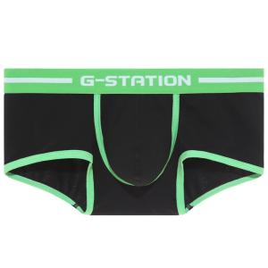 G-Station/ジーステーション　POPカラー ストレッチコットン ボクサーパンツ メンズ 男性...