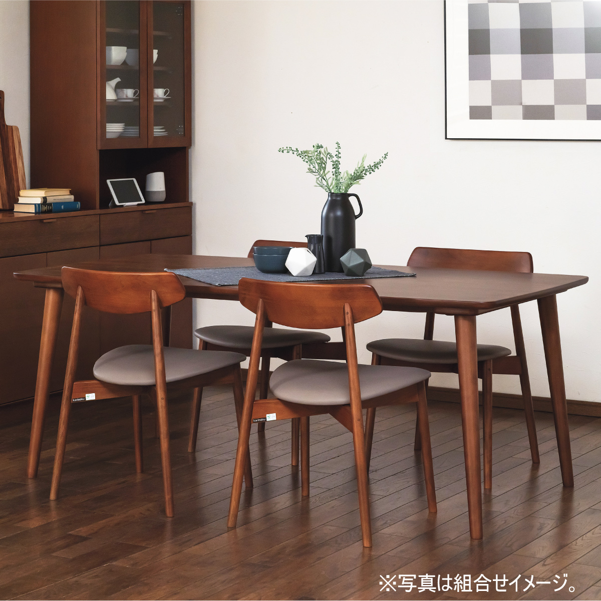 ribon！カリモク ダイニングチェア 2脚  国産家具 アームレス CD カリモク家具 ダイニングチェア 椅子 ダイニング カリモク