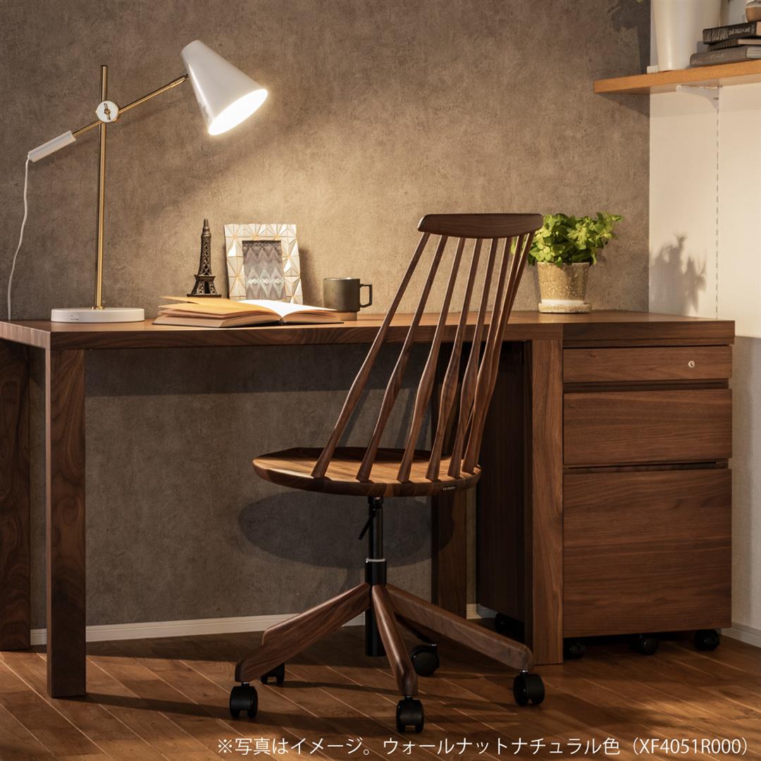 カリモク/karimoku デスクチェア ハイバック 木製アーム ファブリック karimoku カリモク◾️デスクチェア ハイバックチェア 椅子 XS
