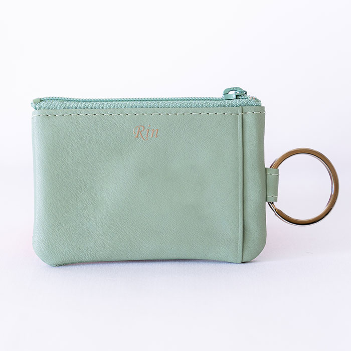 コインケース　小銭入れ　名入れ　プレゼント　ギフト　名入れ コインケース キーリング キーチェーン付き mini UV　誕生日プレゼント　入学祝い | 名入れギフトKARIN | 03