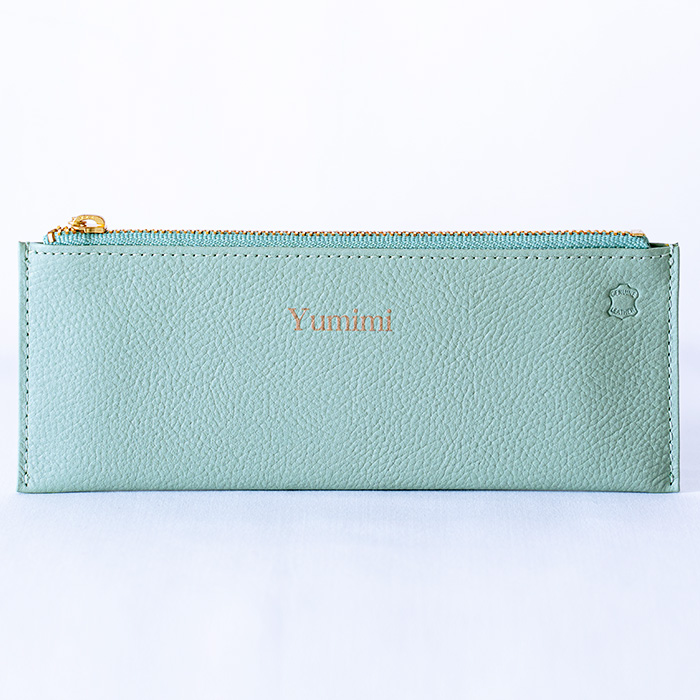 ペンケース　ペン入れ　筆箱　名入れ　プレゼント　ギフト　名入れ ペンケース フラット 本革 UV　就職祝い　誕生日　入学祝い | 名入れギフトKARIN | 04