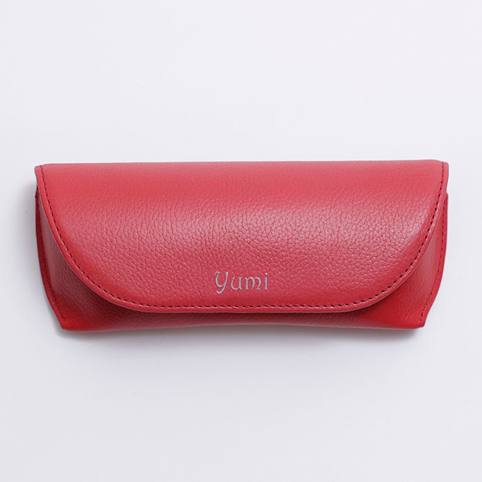 メガネケース　眼鏡入れ　ケース　名入れ　名前入れ　両親へのプレゼント　敬老の日　記念品　プレゼント　ギフト　名入れ メガネケース 革 Leather UV | 名入れギフトKARIN | 04