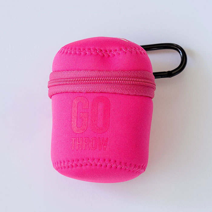 ゴミ箱　携帯ゴミ箱　ポーチ　チャーム　プレゼント　ギフト　誕生日　ノベルティ　記念品　携帯ゴミ箱 GO THROW 名入れ ファスナー チャーム 付き UL | 名入れギフトKARIN | 03