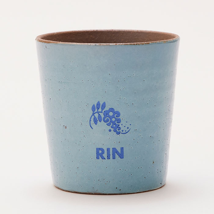 カップ　タンブラー　花個紋　信楽焼　名入れ　プレゼント　ギフト　誕生日プレゼント　長寿祝い　花個紋 名入れカップ 信楽焼ホイップカップ | 名入れギフトKARIN | 01