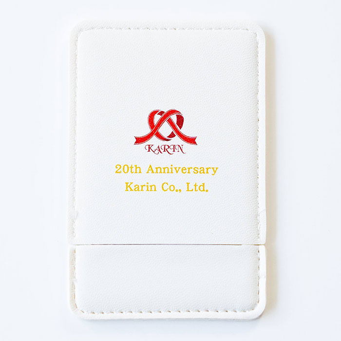 コンパクトミラー　ミラー　鏡　プレゼント　ギフト　誕生日　周年祝い　ノベルティ　記念品　名入れ手鏡 スリムプレートミラー UV | 名入れギフトKARIN | 01