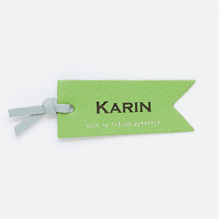 しおり　ブックマーク　レザー　内祝い　お返し　誕生日プレゼント　プレゼント　ギフト　名入れしおり リボン レザー Laser | 名入れギフトKARIN | 01
