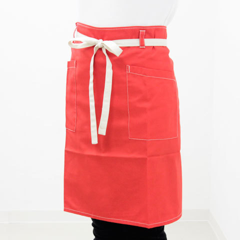 エプロン　ショート　名前刺繍　名入れ　プレゼント　ギフト　名入れ刺繍ショートエプロン | 名入れギフトKARIN | 03