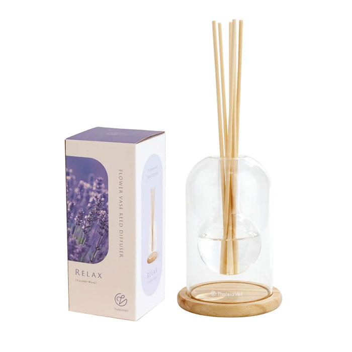 リードディフューザー　室内芳香剤　名入れ　名前入れ　結婚祝い　記念品　プレゼント　ギフト　名入れ サリアベル フラワーベースリードディフューザー laser | 名入れギフトKARIN | 02