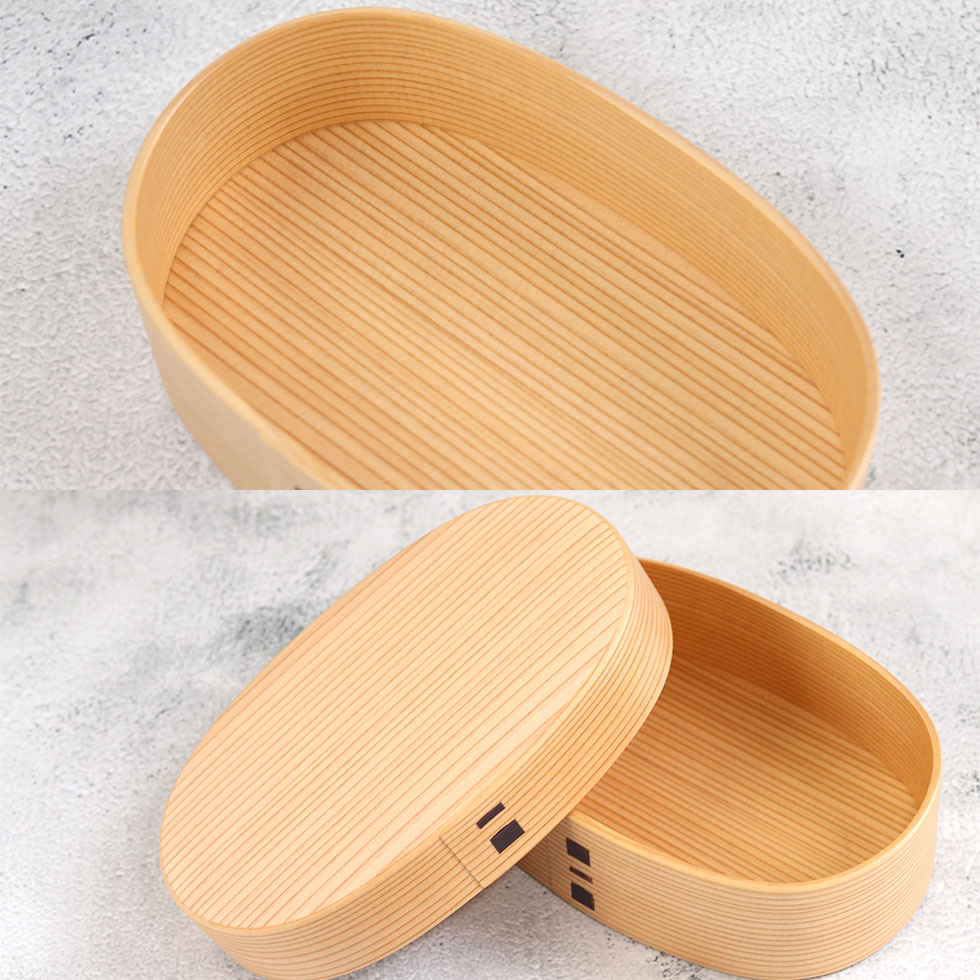 曲げわっぱ 弁当箱 わっぱ 日本製 大館工芸社 一段 親子弁当 大 400cc