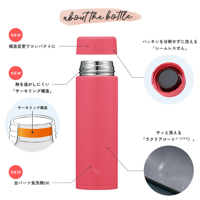 象印（ZOJIRUSHI） 名入れ ギフト 水筒 ステンレスマグ 直飲み