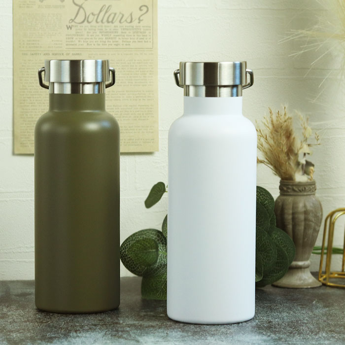 水筒 マグボトル 520ml メタルハンドル サーモボトル 直のみ