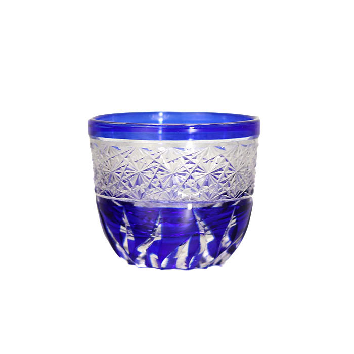 切子グラス 食洗機対応 ガラス ぐい呑み 盃 夏 食器 酒器 おちょこ