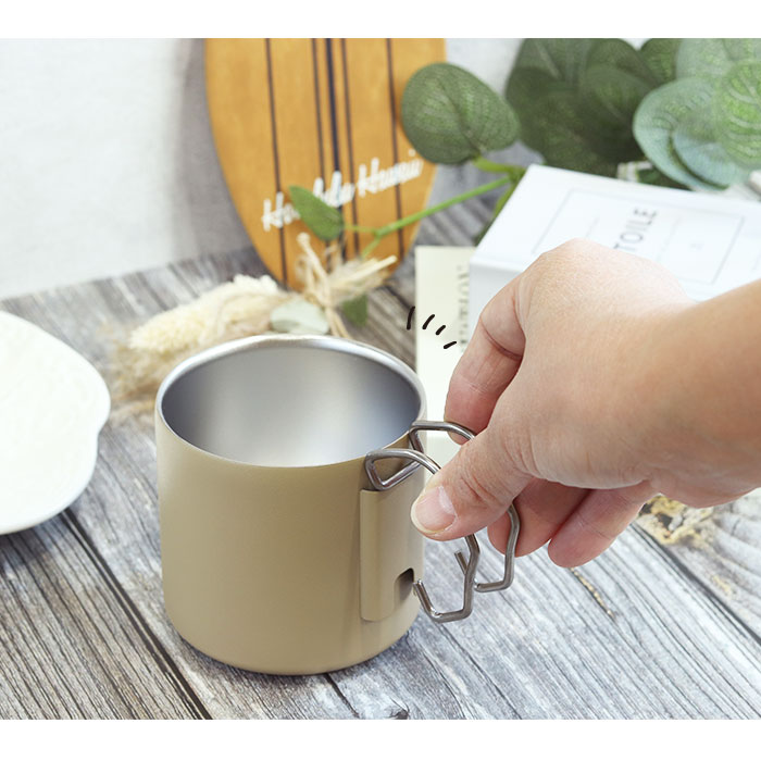 マグカップ サーモマグ Zalatto 折りたたみ ステンレス 330ml 箱入り