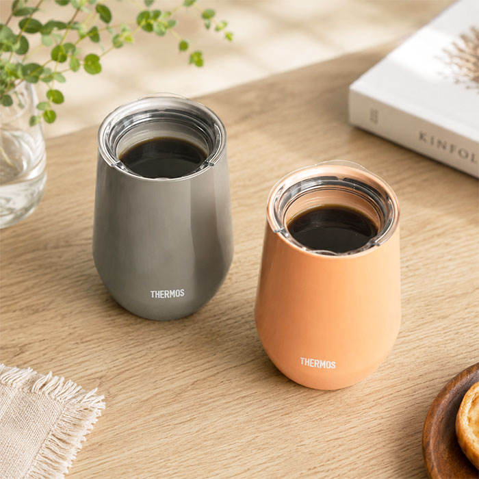 THERMOS（サーモス） タンブラー 400ml JTE-400 真空断熱 保温 保冷 食