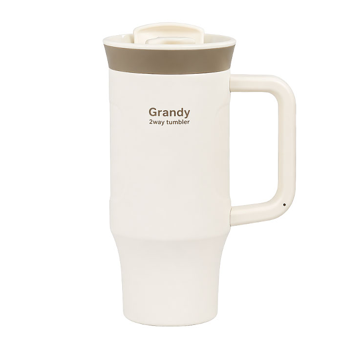 ストロー付き タンブラー 600ml 2WAY マグタンブラー 保冷 保温 蓋付き