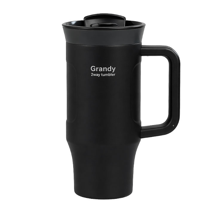 ストロー付き タンブラー 600ml 2WAY マグタンブラー 保冷 保温 蓋付き