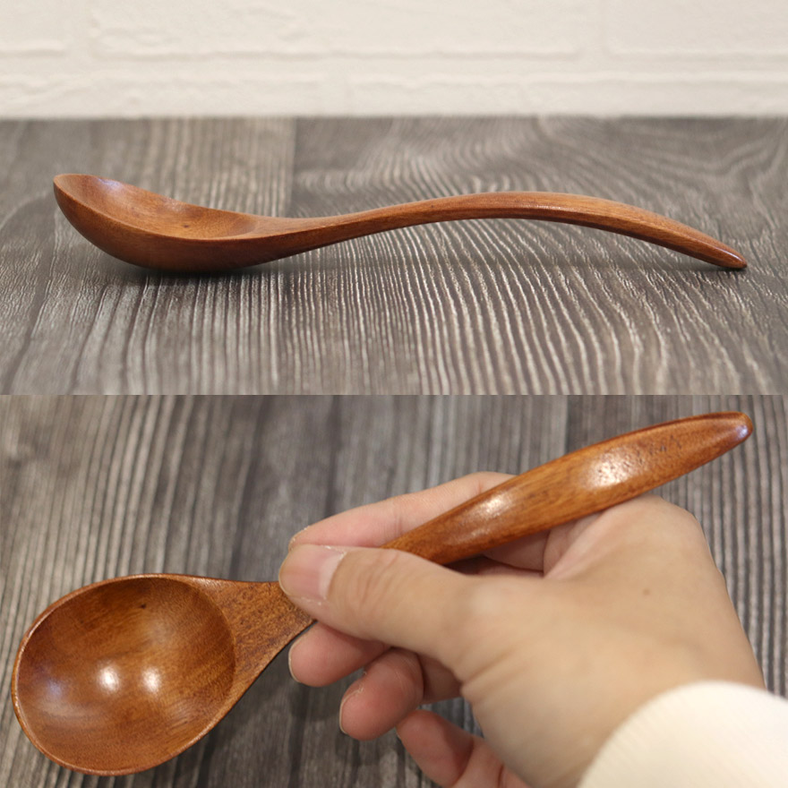 木製スープスプーン ５本セット