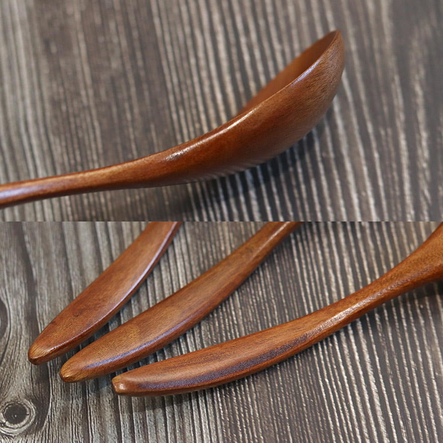 木製スープスプーン ５本セット