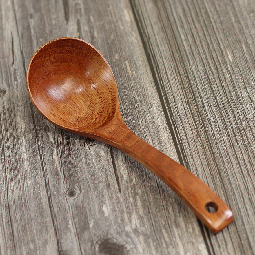 木製 お玉 吊り下げ キッチンツール 調理器具 おしゃれ かわいい キッチン用品 キッチングッズ おたま 鍋 味噌汁 シンプル レードル 万能 マルチ 取り分け 和 和食器 北欧
