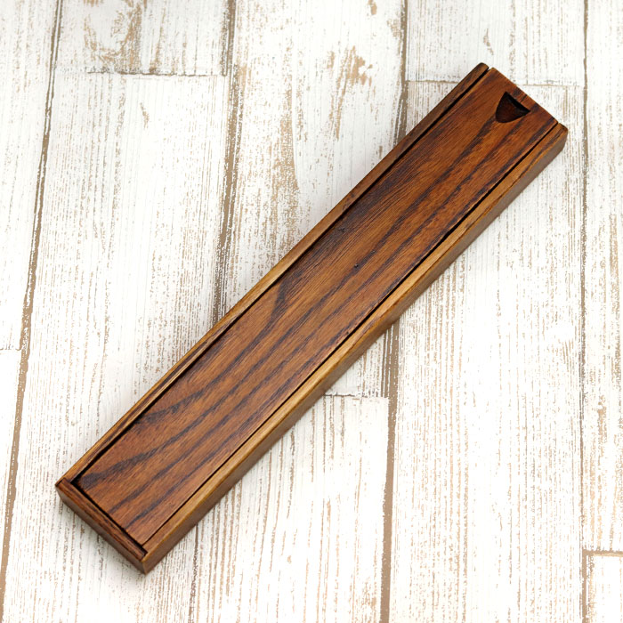 木製 スライド 箸箱 25.5cm 訳あり メール便対応 | 