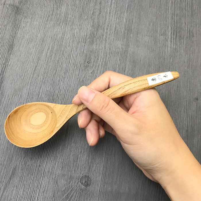 木製 スプーン カーブスプーン 栗の木 約18cm 母の日 : 曲げわっぱ弁当