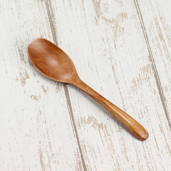 木 スプーン セット デザートスプーン 5本セット 木製 おしゃれ かわいい set セット 北欧 アイス デザート プリン コーヒー お茶 ティー お家 カフェ 漆 洋風 洋 和風 和 食器 カトラリー モダン キッズ