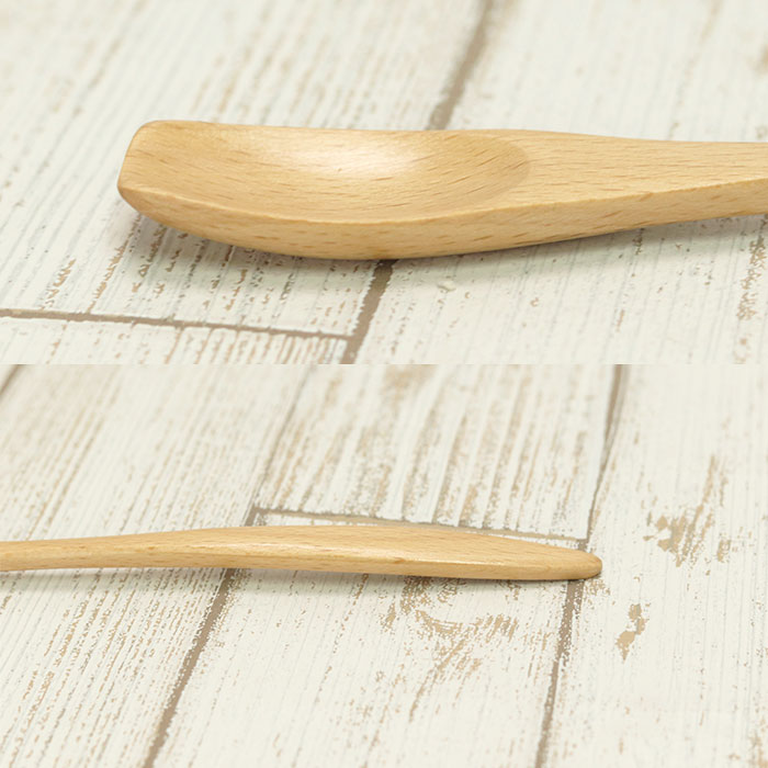 木製 スプーン ブナ おしゃれ かわいい シンプル カトラリー 食器 はちみつスプーン ハニースプーン 北欧 お家 カフェ キッチン すぷーん ジャム