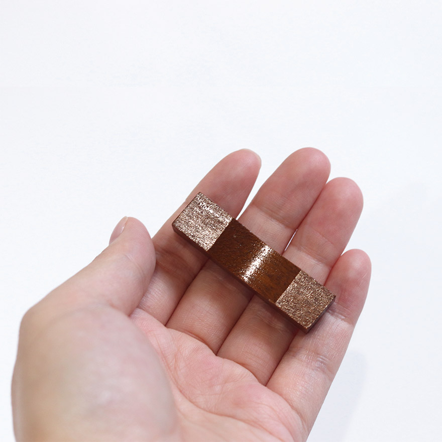 木製 箸置き 5個セット 鉄木 目摺り カトラリー カトラリー