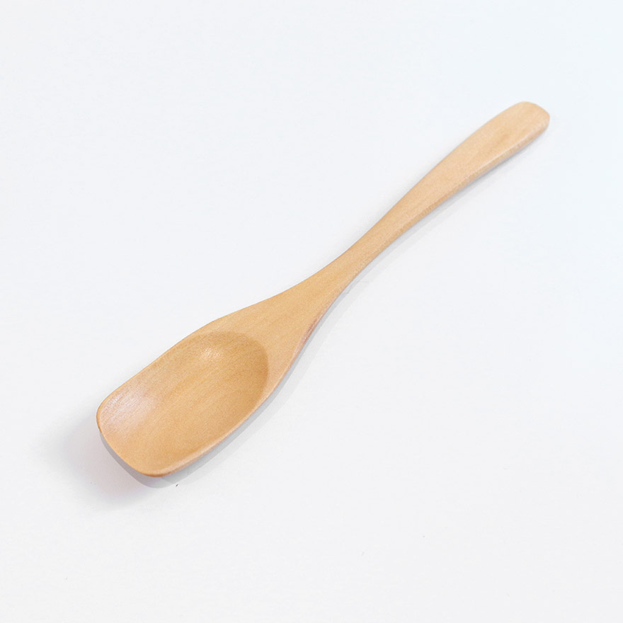 スプーン 木製 食洗機対応 ナノテックコーティング