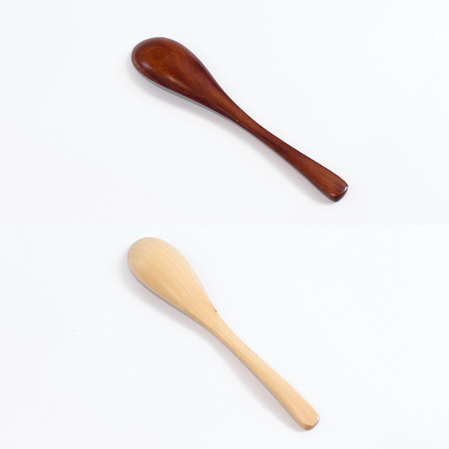 スプーン 木製 食洗機対応 ナノテックコーティング