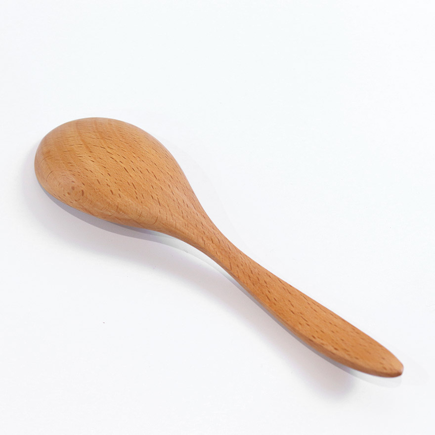 スプーン 木製 食洗機対応 ナノテックコーティング