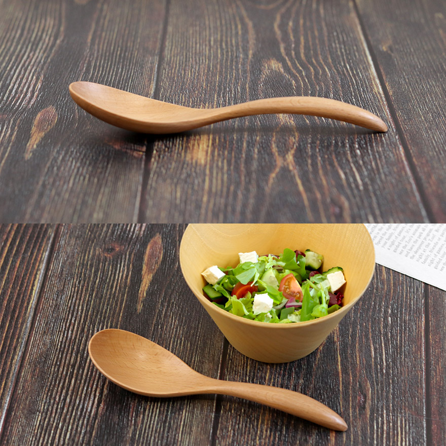 スプーン 木製 食洗機対応 ナノテックコーティング