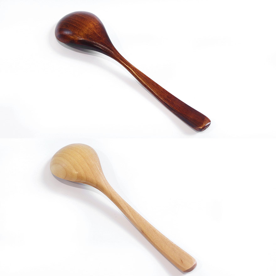 スプーン 木製 食洗機対応 ナノテックコーティング