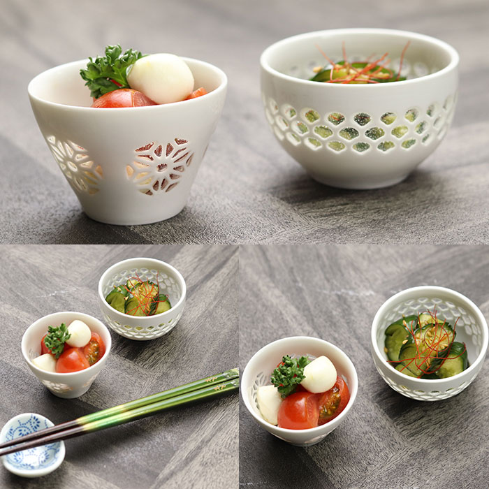 小鉢 ほたる珍味入 丸 広口 全4種