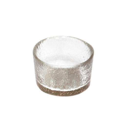 小鉢 ガラス 硝子金彩珍味入 切立 変形 全2種 美しい 皿 洋食器 和食器