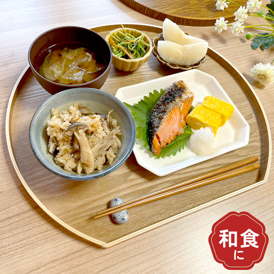 お盆 トレー 椀 箸 セット 福袋 半月盆 1...の詳細画像4